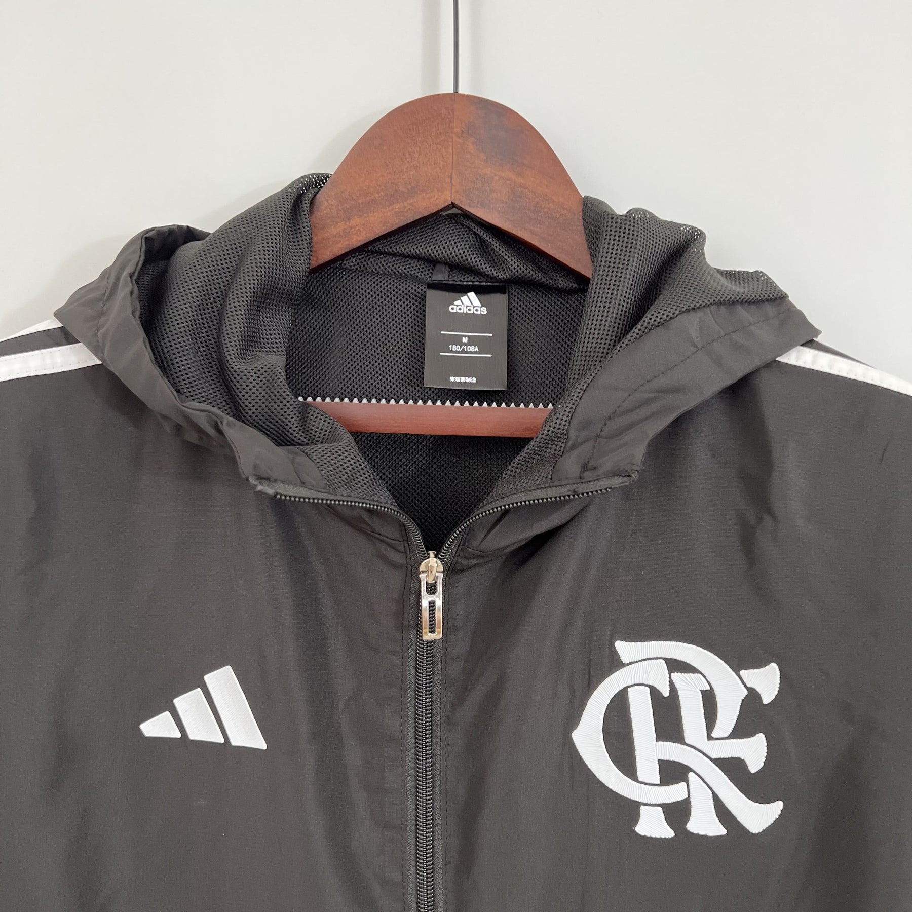 Corta-Vento Flamengo 23/24 – Preto adidas