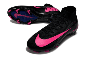 Chuteira Nike Air Zoom Mercurial Superfly 16 Elite FG – Preta e Rosa (Campo)