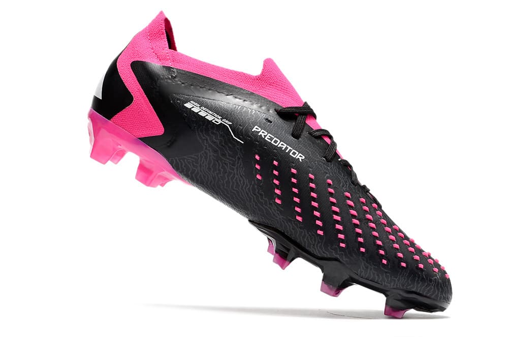 Chuteira Adidas Predator Accuracy – Paul Pogba.1 Preta, Rosa e Branca