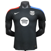Camisa Barcelona Edição Especial 25/26 - Preta - Versão Jogador