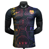 Camisa Barcelona 25/26 Edição Especial - Preto, Amarelo e Vermelho - Versão Jogador
