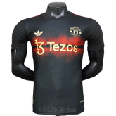 Camisa de treino Manchester United 25/26 - Preta - Versão Jogador