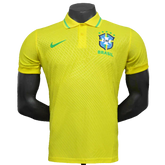 Camisa Brasil Polo Edition 25/26 - Amarela - Versão Jogador