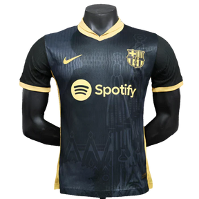 Camisa especial Barcelona 25/26 - Preta - Versão Jogador