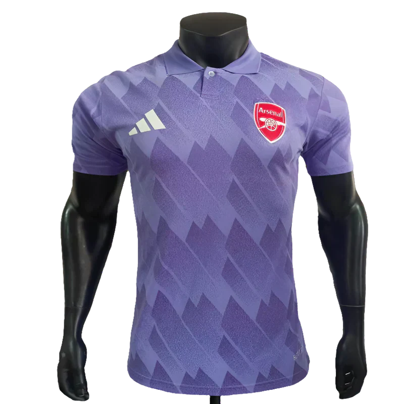 Camisa Polo Edition 25/26 do Arsenal - Roxa - Versão Jogador
