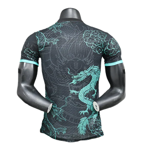 Camisa Real Madrid 25/26 Edição Especial - Preto e Azul Claro - Versão Jogador