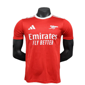 Camisa Arsenal 25/26 Pré-Jogo - Vermelho - Versão Jogador