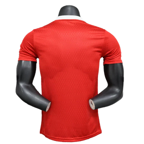 Camisa Arsenal 25/26 Pré-Jogo - Vermelho - Versão Jogador