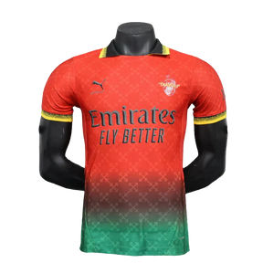 Camisa comemorativa do AC Milan 25/26 - Vermelha - Versão Jogador