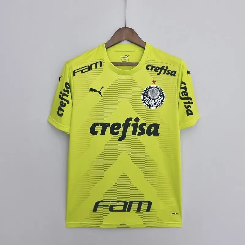 Camisa Palmeiras 2022/23 – Goleiro | Torcedor Masculina com Patrocínios Completos