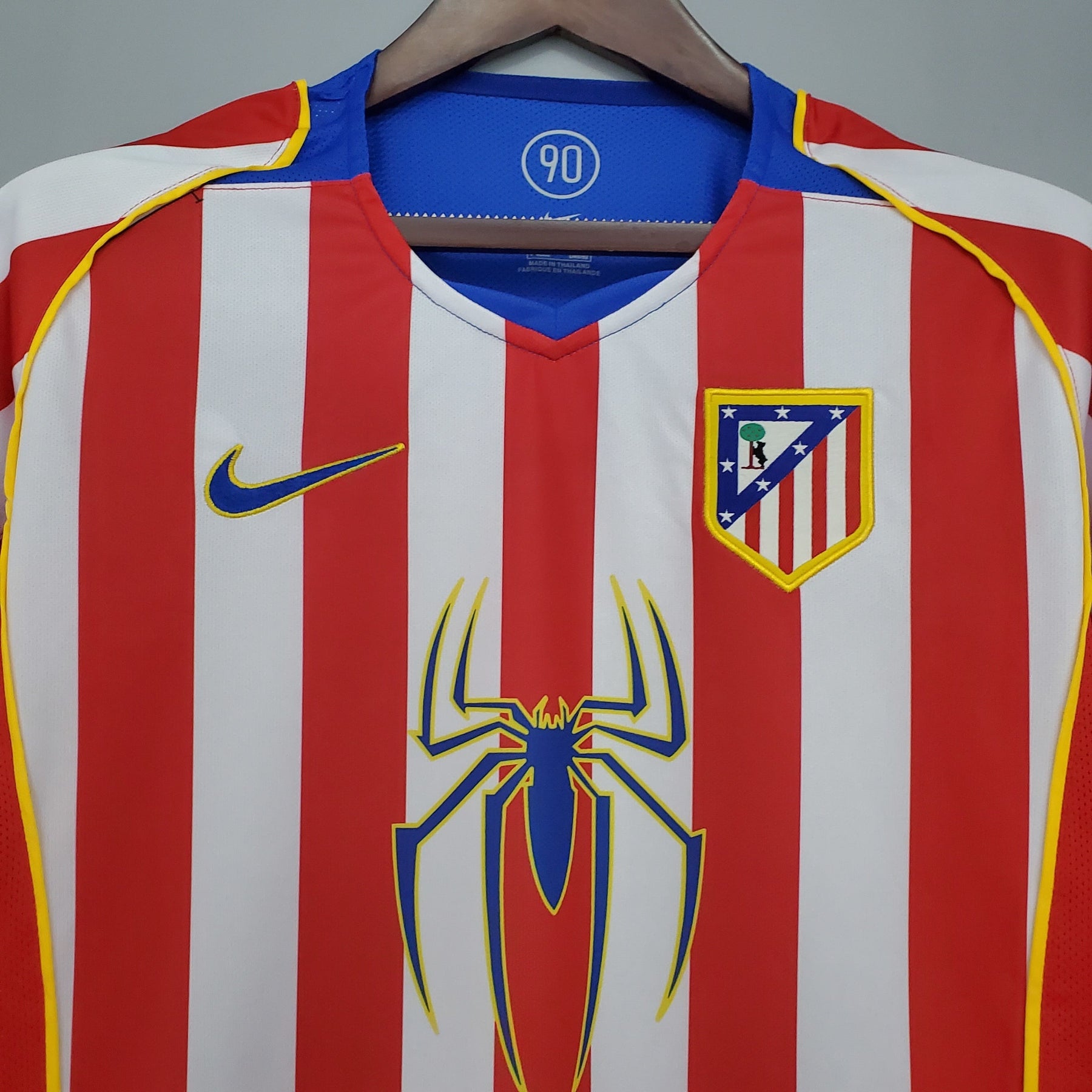 Camisa Retrô Atlético de Madrid 2004/05 – Home Masculina