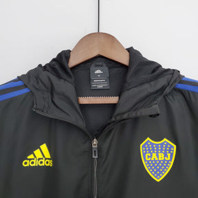 Corta-Vento Boca Juniors 2022 – Preto