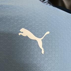 Camisa Manchester City 24/25 – Edição Jogador Home Manga Longa