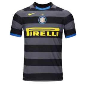 Camisa Inter de Milão Retro 2020/21 III Preta e Cinza Nike
