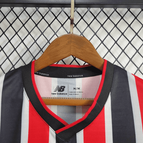 Camisa São Paulo I 24/25 New Balance - Vermelha e preta