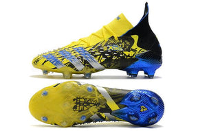 Chuteira Campo Adidas Predator Freak .1 FG Xmen/Black/Yellow/Blue - Cano Alto