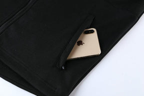 Conjunto Inverno Barcelona Preta e Roxa Nike - Com Ziper