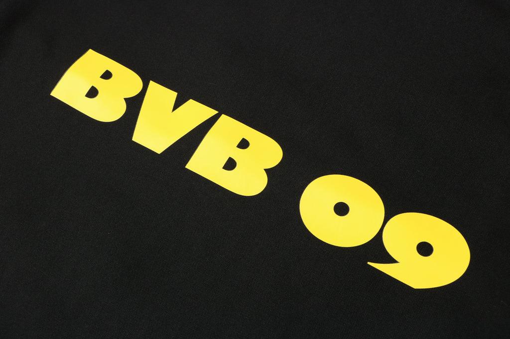 Conjunto Inverno Borussia Dortmund Preta Puma - Com Capuz