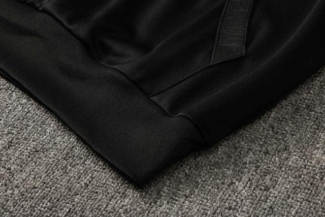 Conjunto Inverno PSG Preto Jordan - Com Capuz