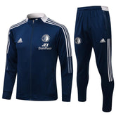 Conjunto Inverno Feyenoord Azul Adidas - Com Fecho