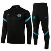 Conjunto Inverno Inter de Milão Preto Nike - Com Ziper