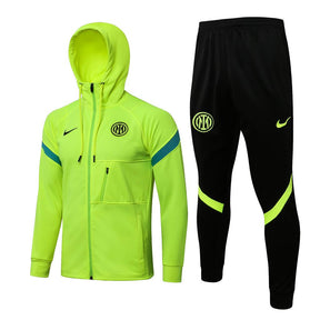 Conjunto Inverno Inter de Milão Verde Nike - Com Capuz