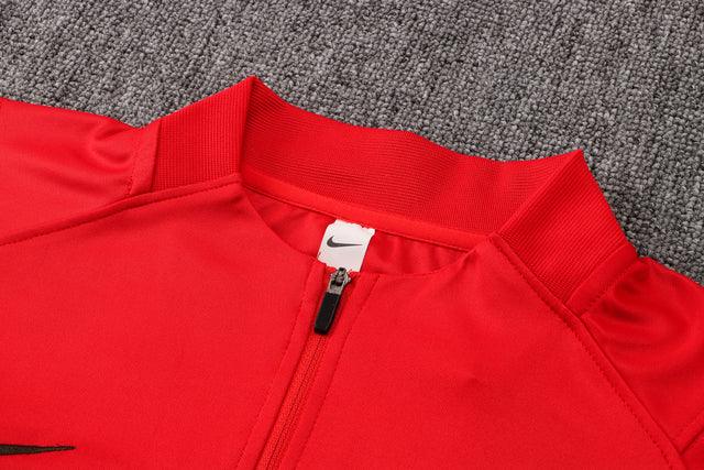 Conjunto Inverno Portugal Vermelha Nike - Com Ziper