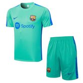 Conjunto de Treino do Barcelona - Verde e Azul