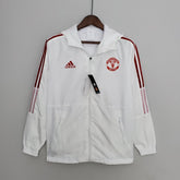 Corta-vento Manchester United Adidas - Branco