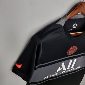 Camisa Paris Saint-Germain 21/22 – Third Away Masculina Preta