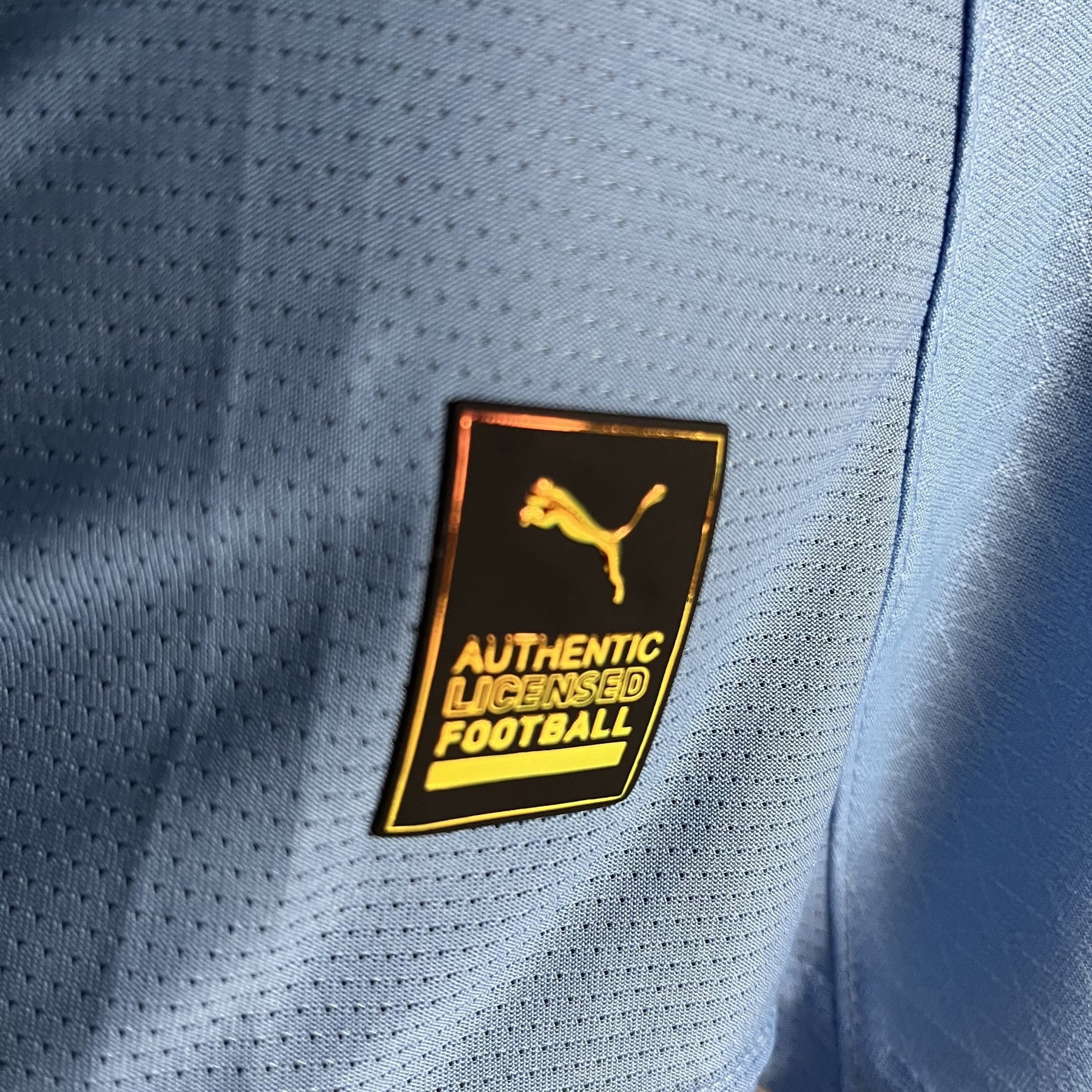 Camisa Manchester City 24/25 – Edição Jogador Home Manga Longa