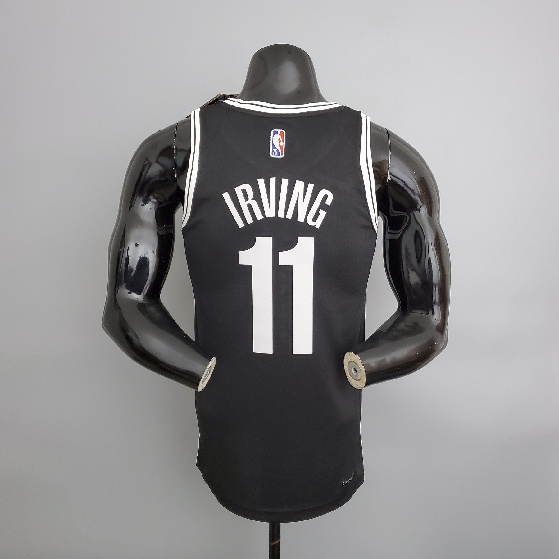 Camisa NBA Brooklyn Nets #11 Irving - 75° Aniversário Black