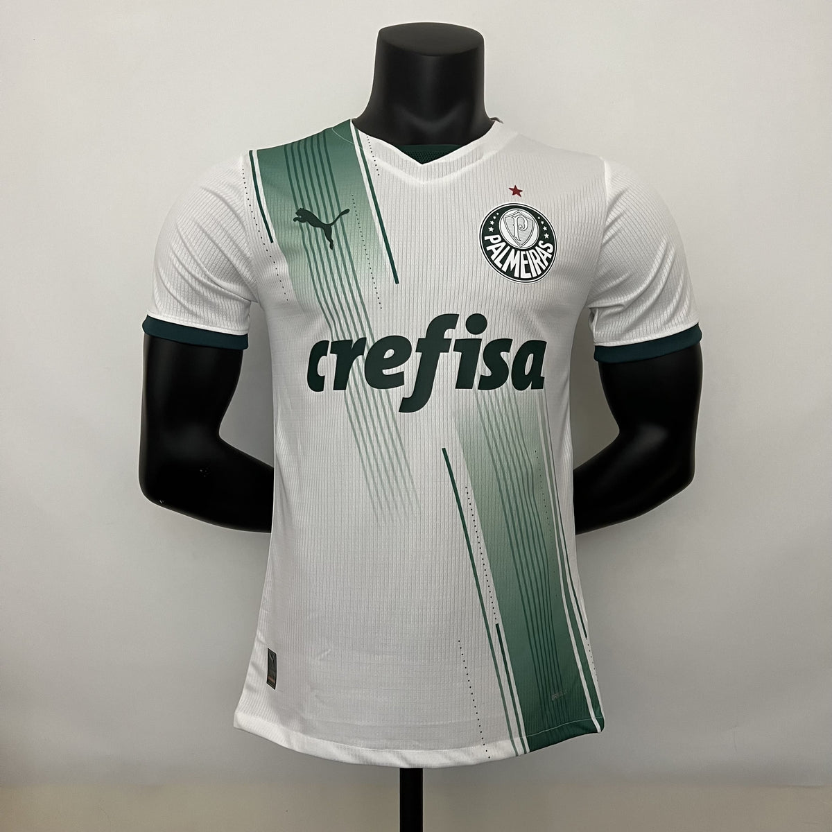 Camisa Palmeiras 2023/24 – Away | Versão Jogador Puma Branca