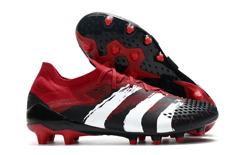 Chuteira Adidas Predator Mutator 20.1 Low – Vermelha e Preta