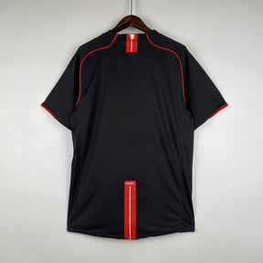 Camisa Retrô Manchester United 2007/08 – Preta | Torcedor Masculina