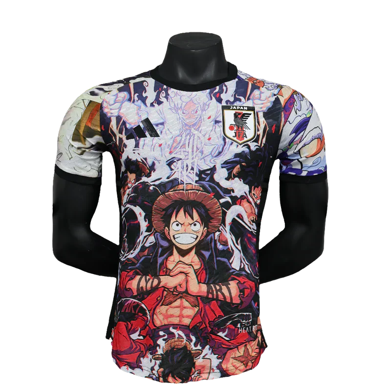 Camisa Japão 25/26 Edição Especial Anime - Branco - Versão Jogador
