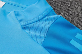 Conjunto Inverno do Flamengo Adidas - Azul Claro