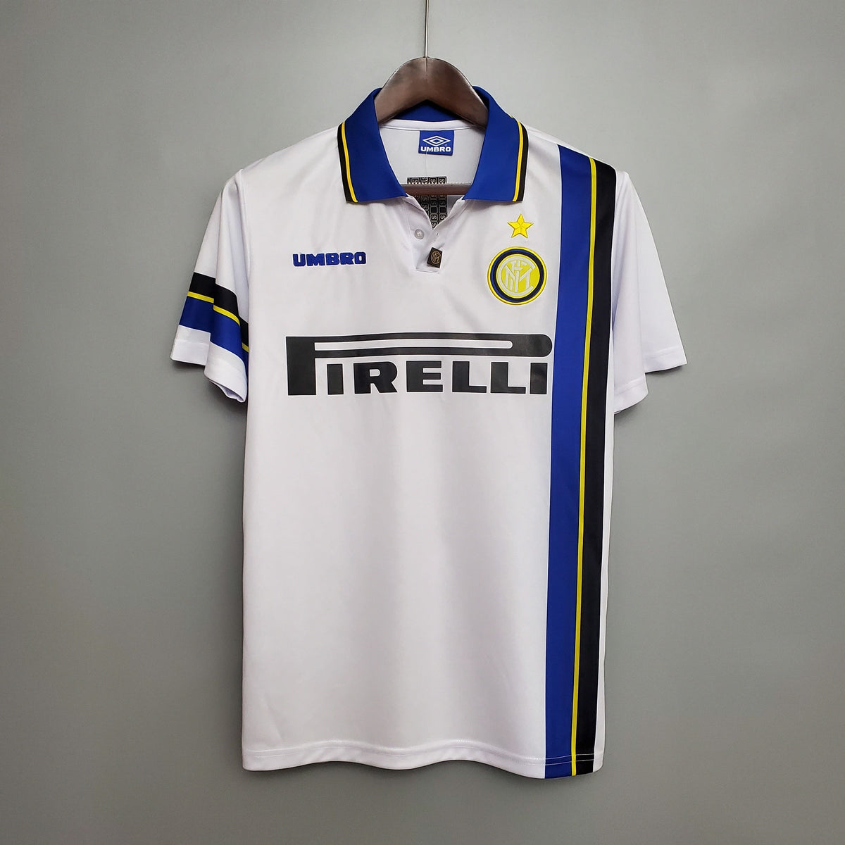 Camisa Inter de Milão Retro 97/98 – Modelo Home Masculina