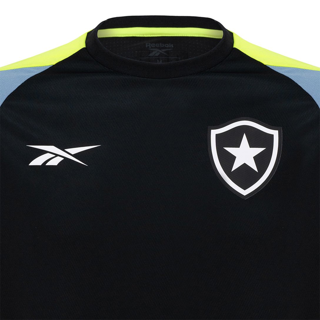 Camisa Botafogo 24/25 Treino Reebok Masculina - Preto