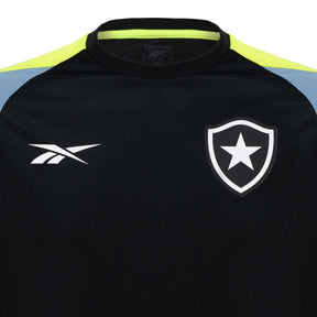 Regata Botafogo 24/25 Treino  Reebok Masculina - Preto