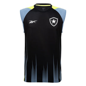 Regata Botafogo 24/25 Treino  Reebok Masculina - Preto